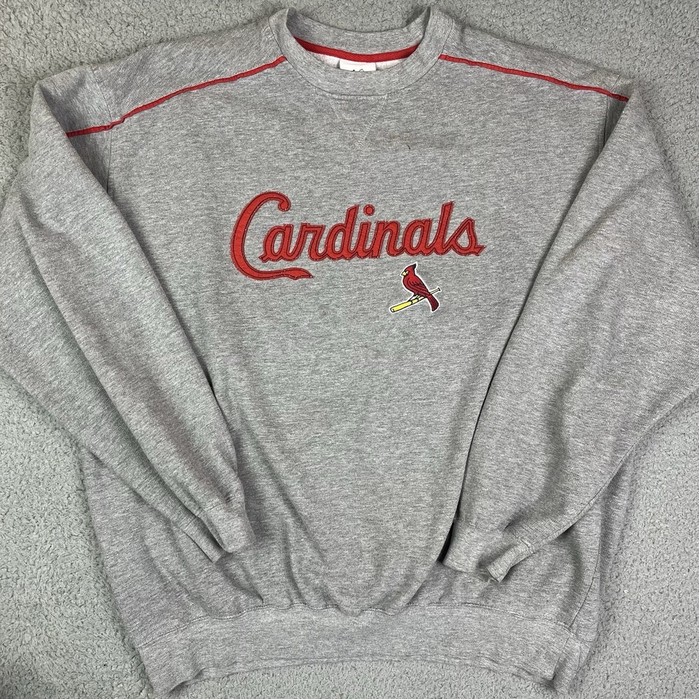 Vintage Arizona‎ Cardinals Sweater NFL Football Crewneck Pullover Majestic